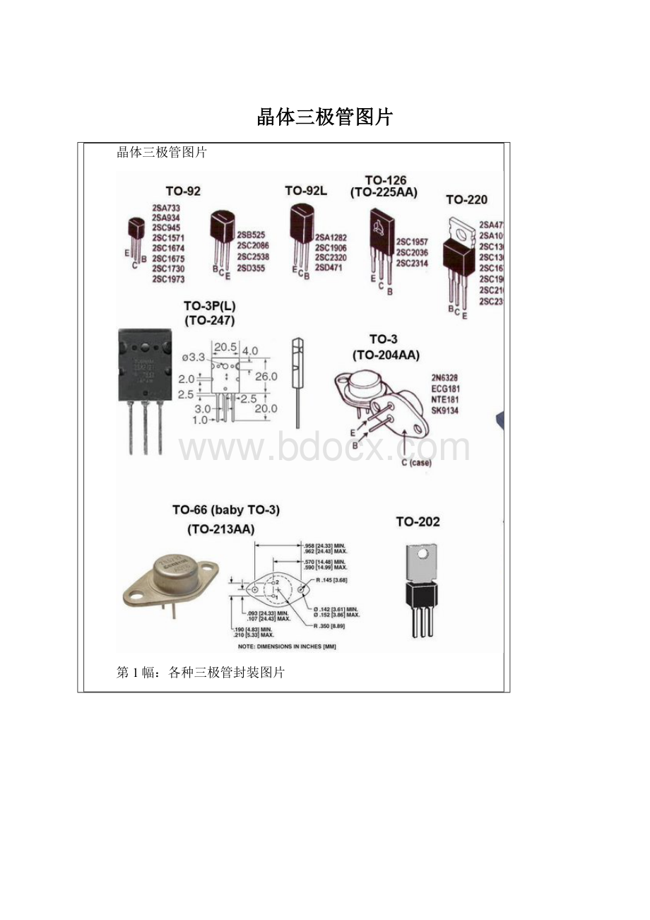 晶体三极管图片.docx