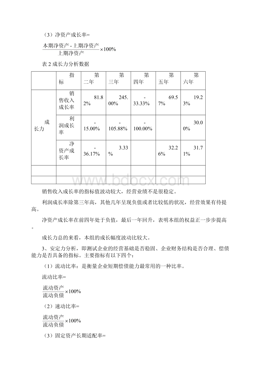 沙盘实验报告财务分析Word文档下载推荐.docx_第3页