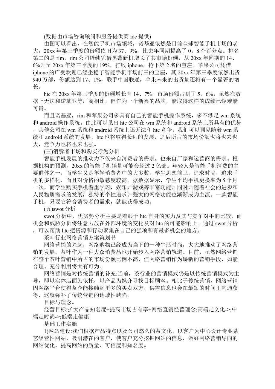 网络营销方案策划书完整版Word文档下载推荐.docx_第3页