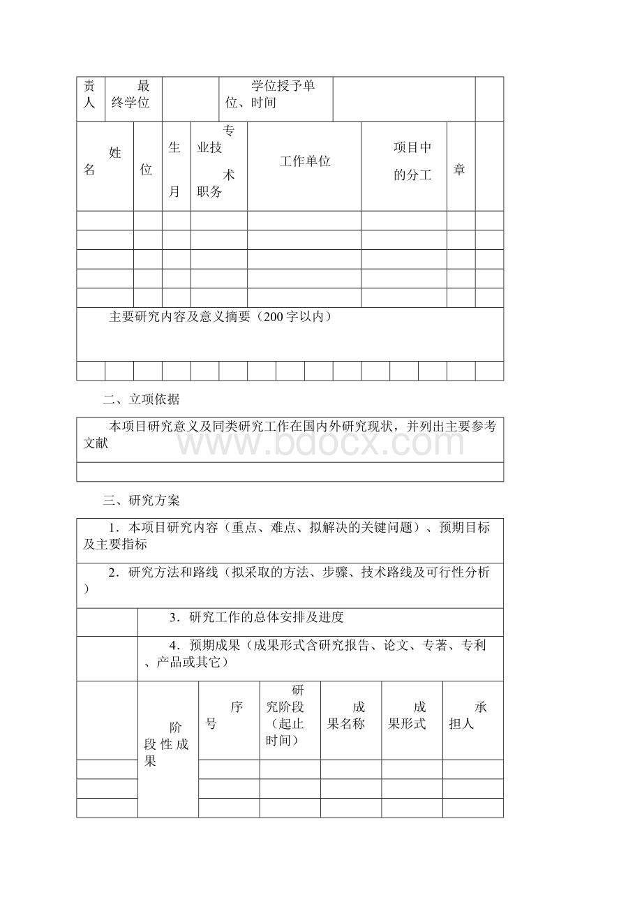 华中农业大学科研项目申请书.docx_第2页