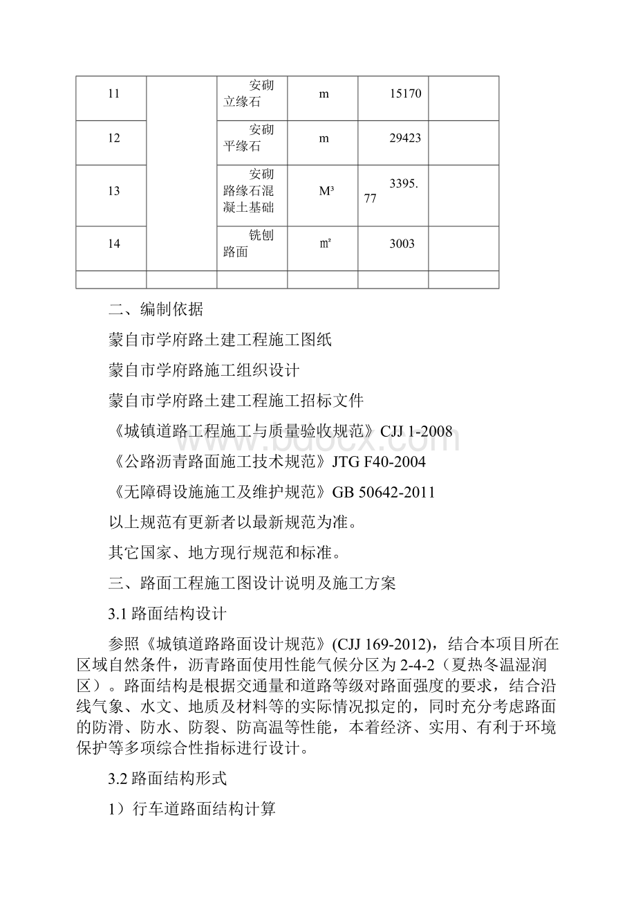 学府路路面工程施工方案.docx_第3页