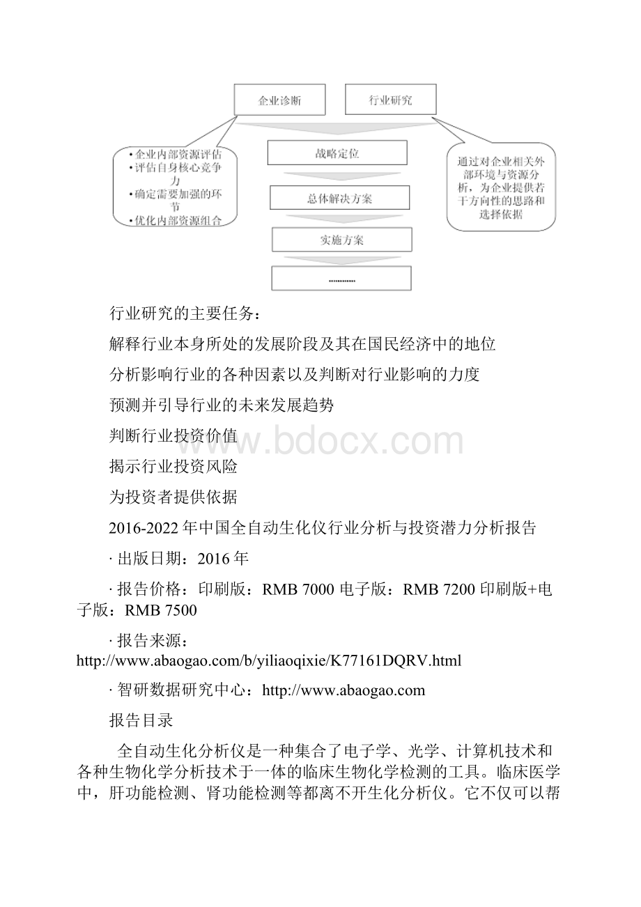 中国全自动生化仪行业分析与投资潜力分析报告Word文档格式.docx_第3页