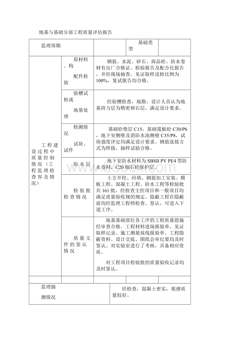 单位工程质量评估报告铁路套表.docx_第3页