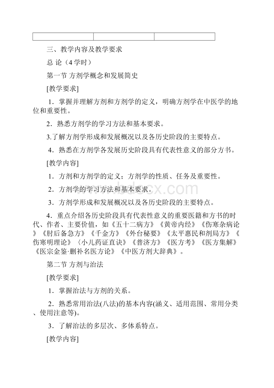 方剂学教学大纲文档格式.docx_第3页