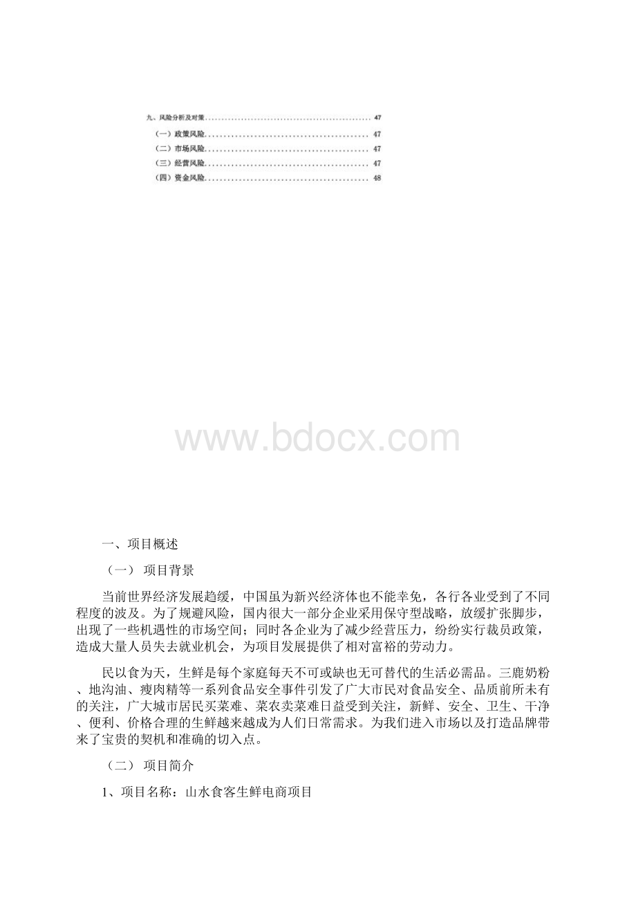 生鲜电商商业计划书.docx_第2页