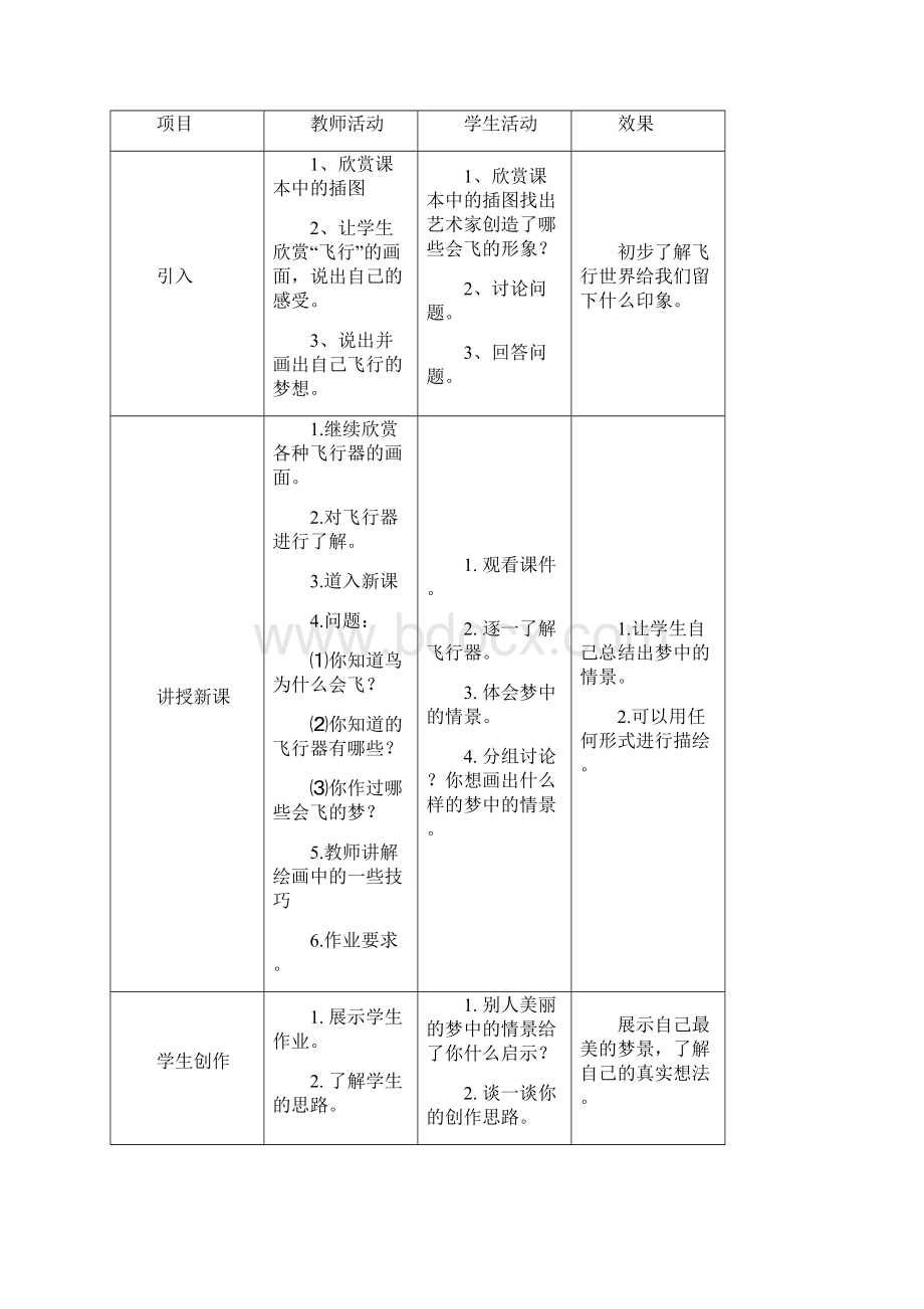 岭南版小学一年级下册美术教案全册Word文档下载推荐.docx_第2页