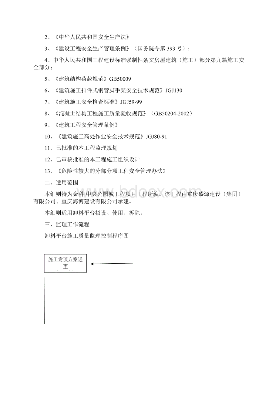 卸料平台监理实施细则.docx_第2页