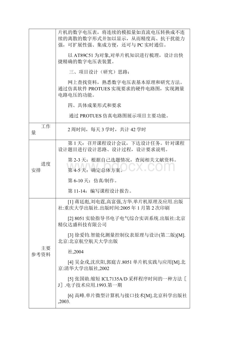 基于单片机的数字电压表设计.docx_第2页