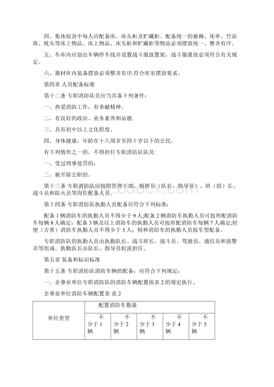 专职消防队建设标准88605Word文件下载.docx_第3页