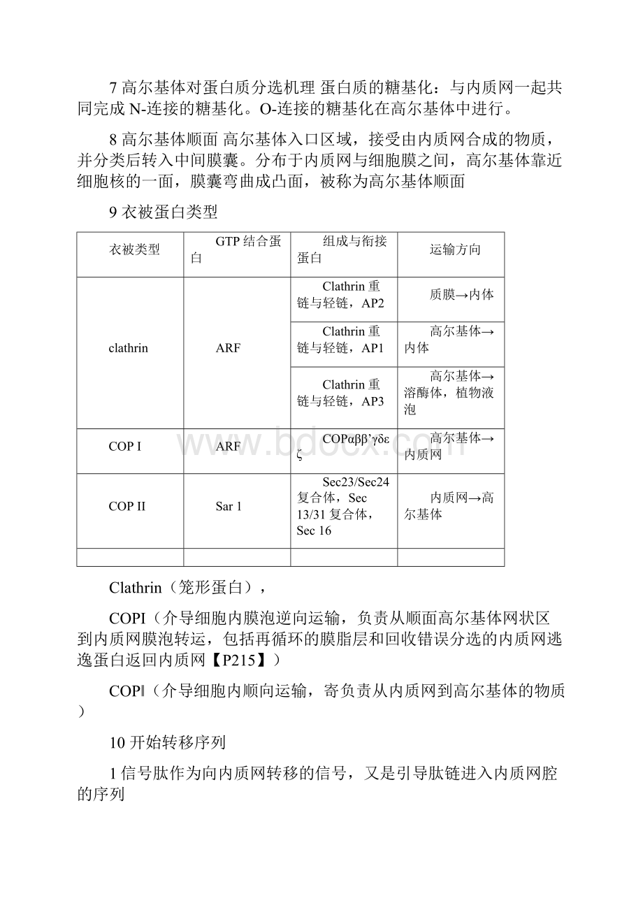 师范学院细胞生物学期末复习整理版.docx_第2页