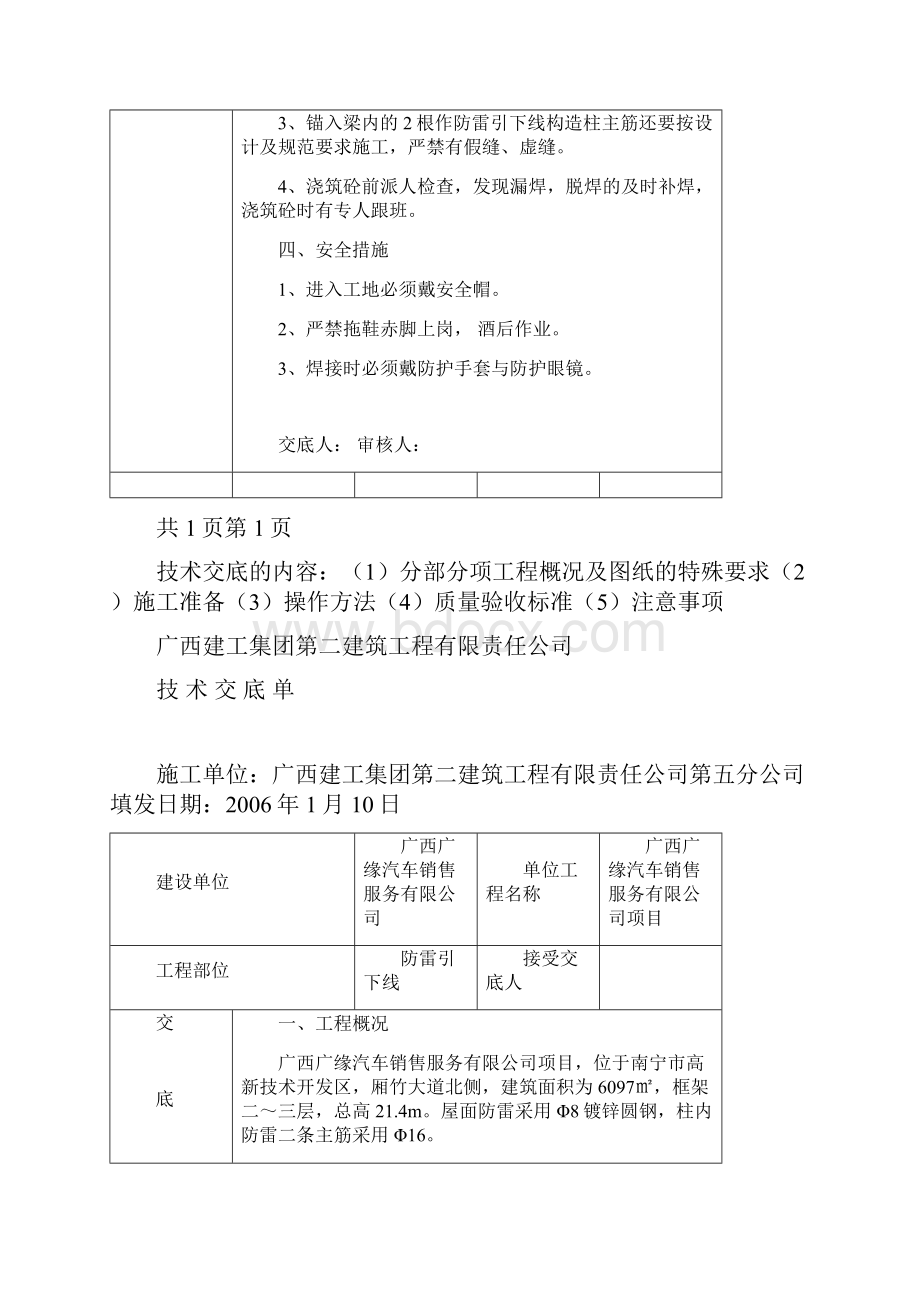 施工技术交底水电 精品.docx_第2页