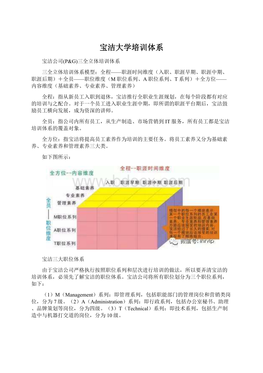 宝洁大学培训体系.docx