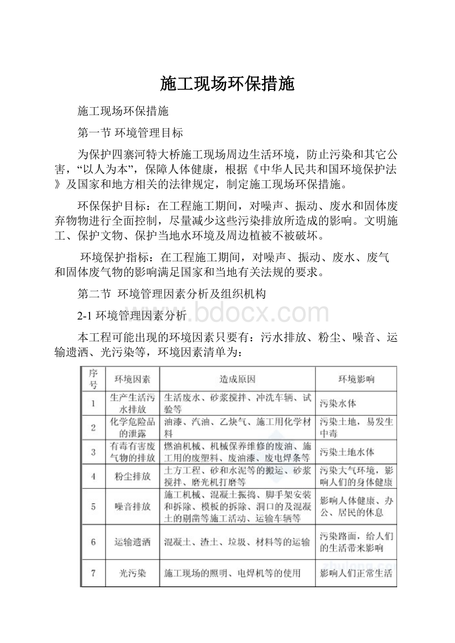 施工现场环保措施Word文档下载推荐.docx_第1页