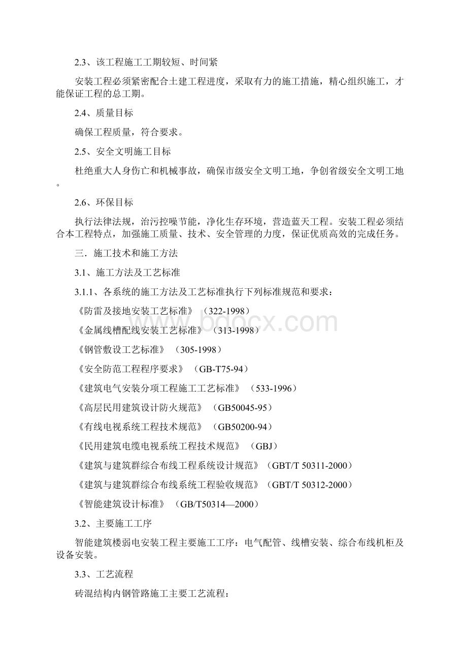 智能建筑施工方案资料.docx_第3页