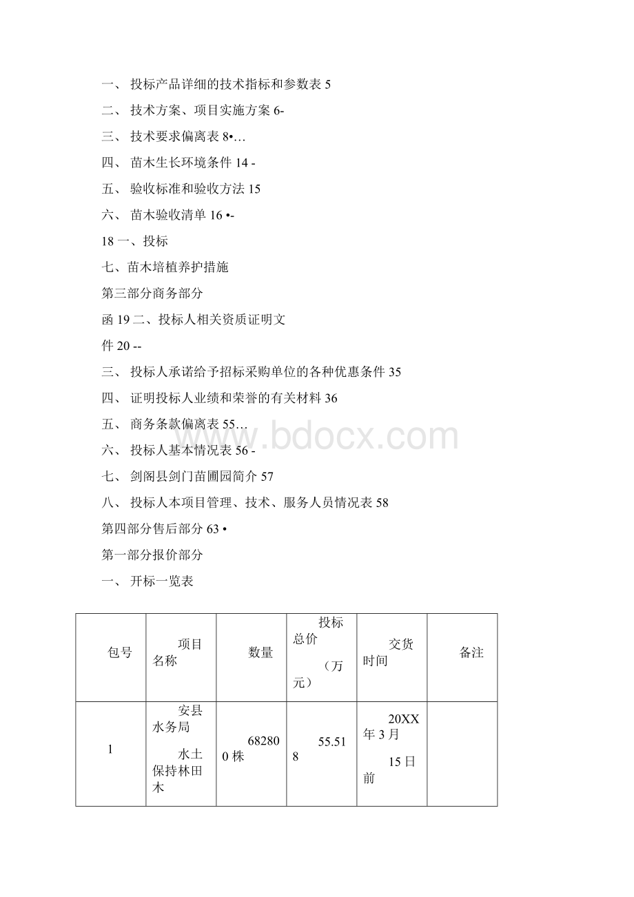 安县苗木采购投标文件Word格式.docx_第2页