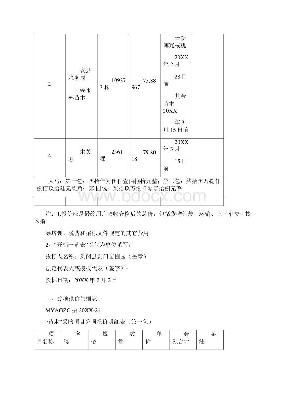 安县苗木采购投标文件Word格式.docx_第3页