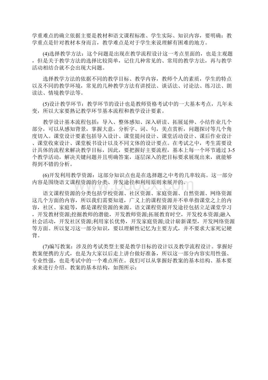 高中语文教师资格证备考之教学设计.docx_第2页