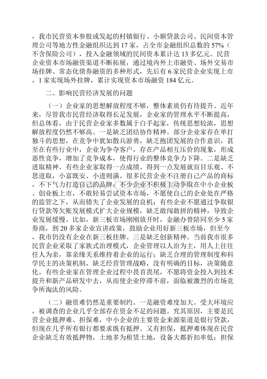 寿光市民营经济发展情况调研报告文档格式.docx_第2页