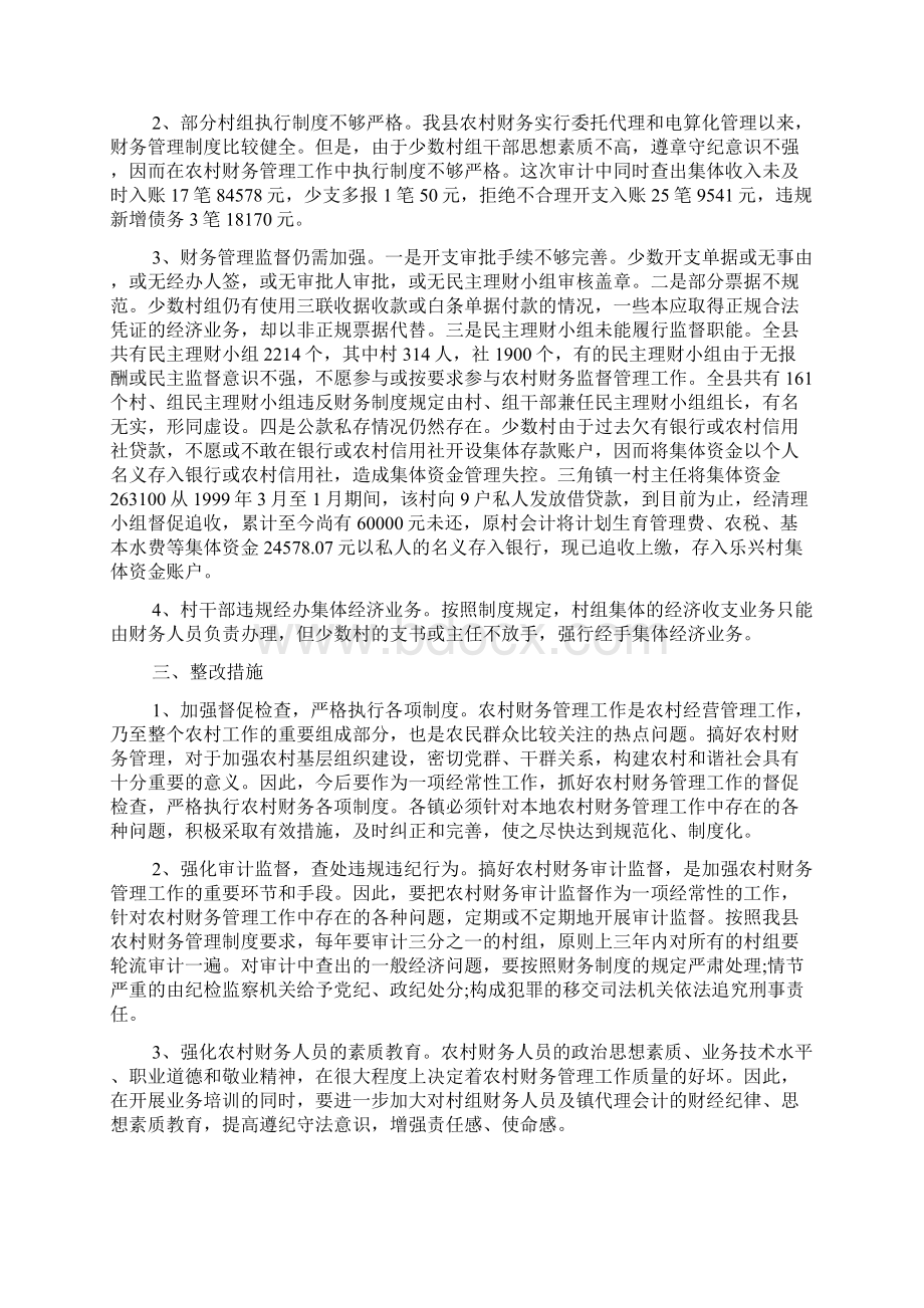 财务审计人员工作总结Word下载.docx_第2页