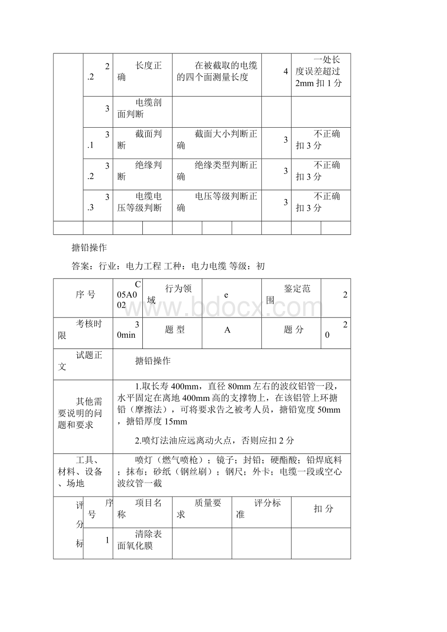 电力电缆技能单项操作.docx_第2页