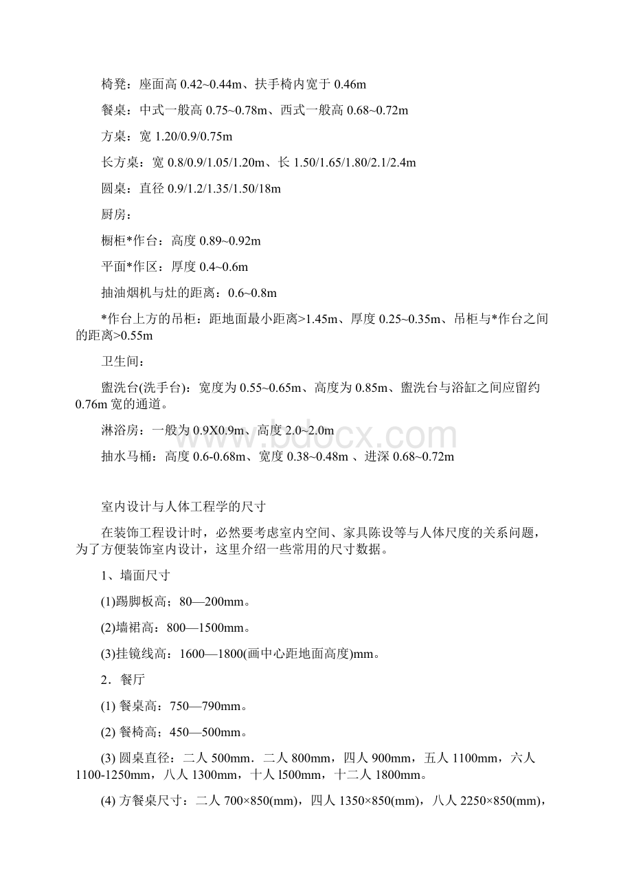 人体工学常用尺寸文档格式.docx_第3页