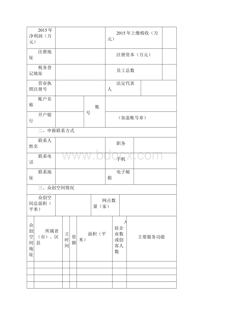 众创空间全国布局奖励和连锁化创业网点补贴项目申报条件.docx_第3页