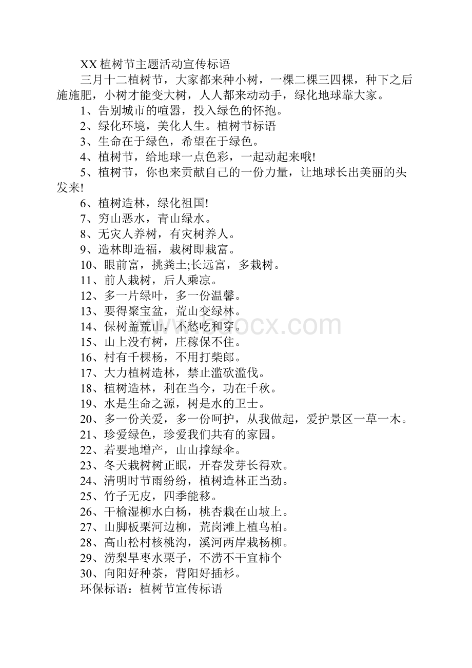 关于植树节的主题Word文档格式.docx_第2页