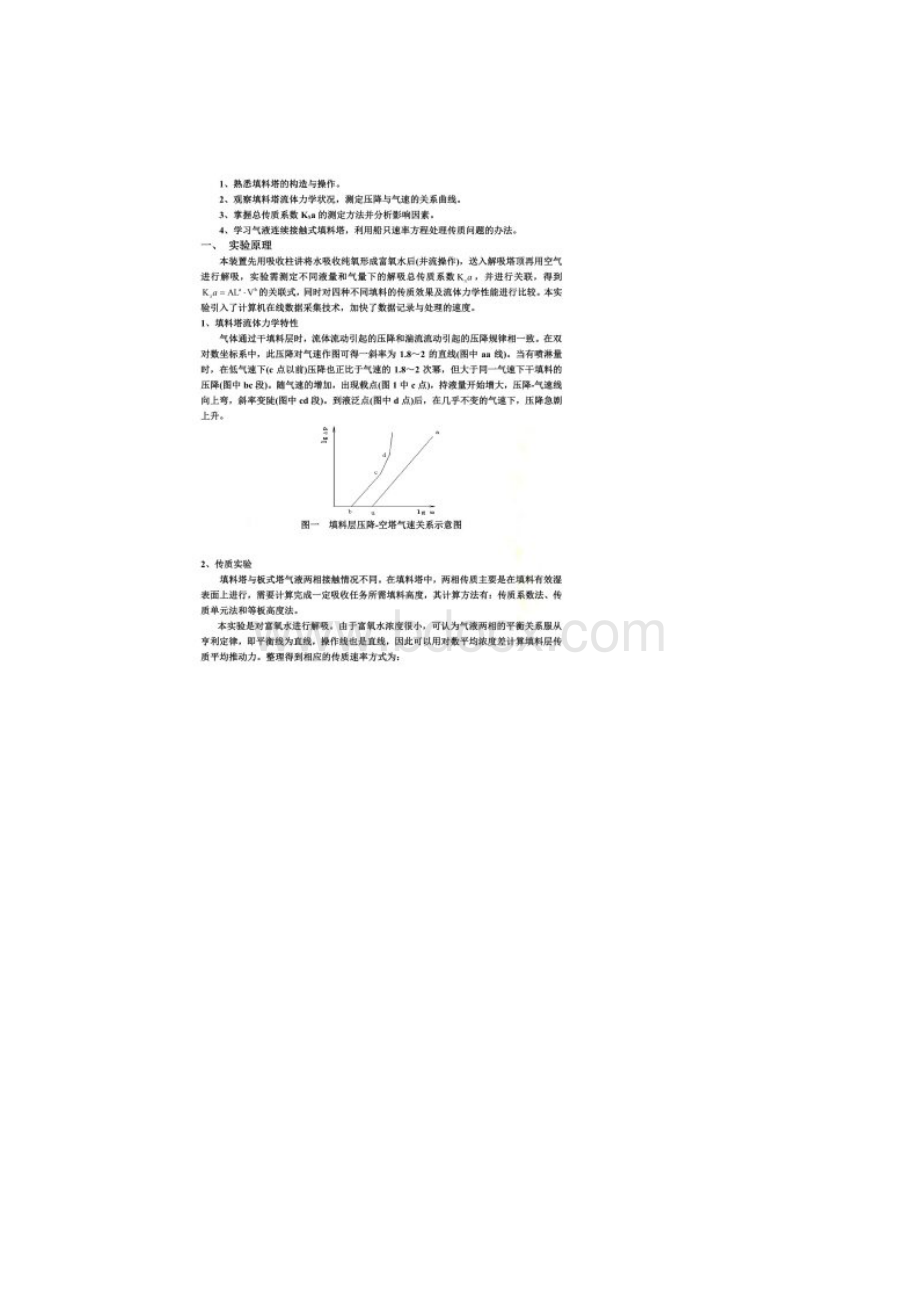 填料吸收传质系数的测定Word文件下载.docx_第2页