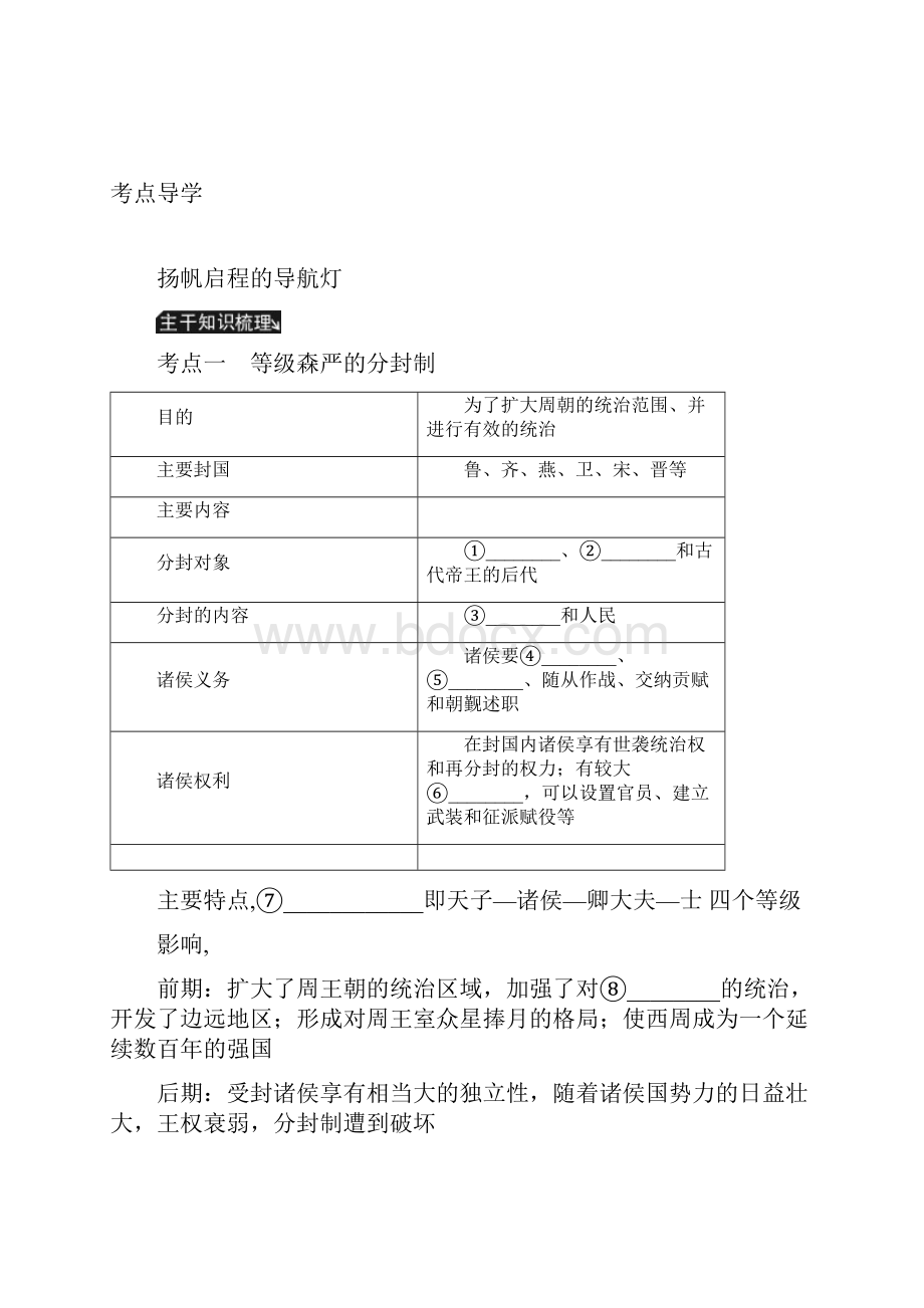 K12教育学习资料学习江苏专版高考历史总复习 第一单元 古代中国的政治制度 第Word文件下载.docx_第3页