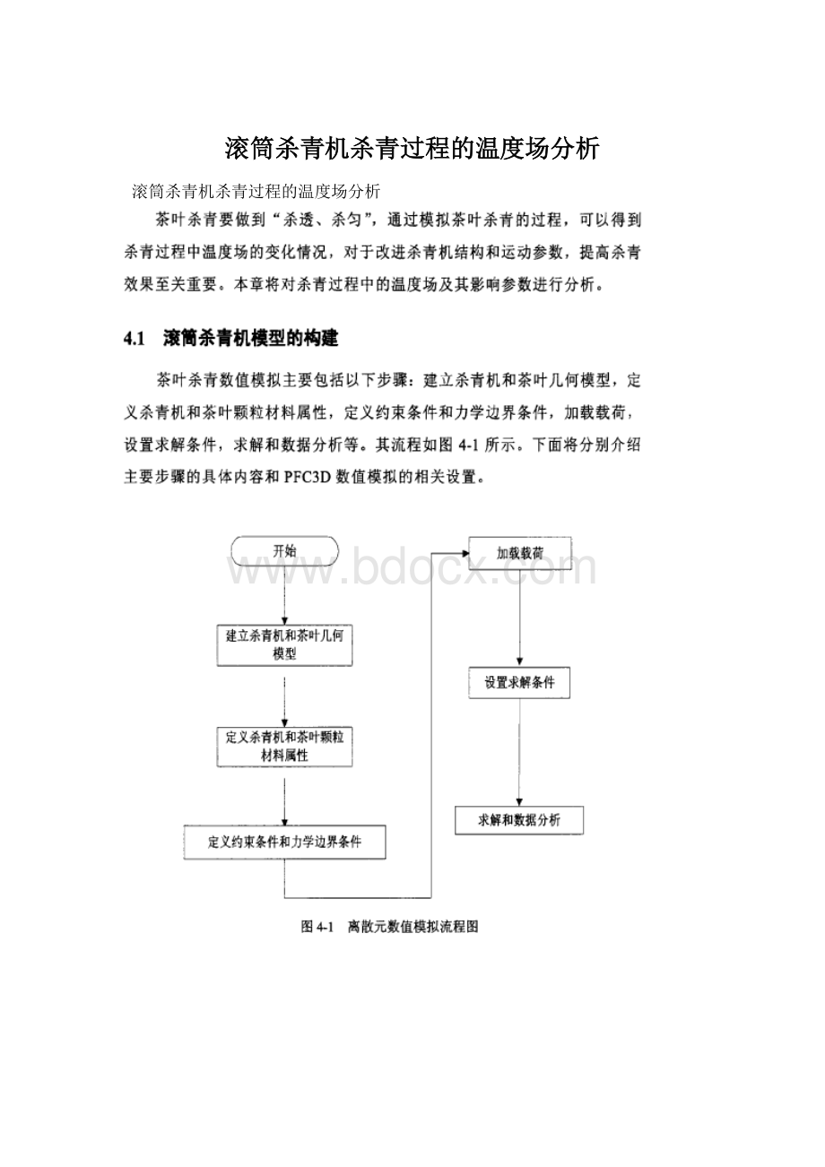 滚筒杀青机杀青过程的温度场分析Word格式.docx_第1页