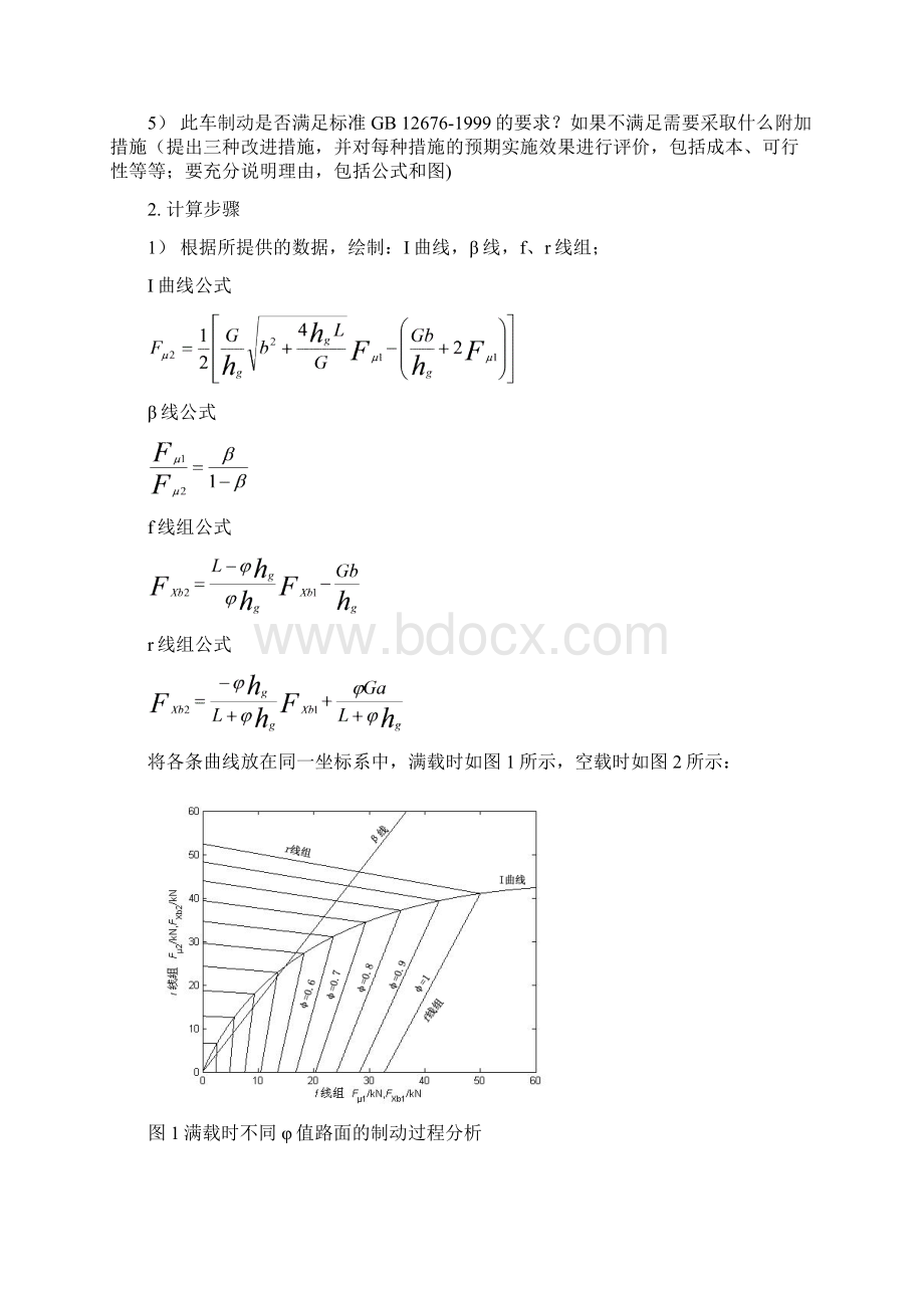 汽车理论课程设计汽车制动性计算Word下载.docx_第3页