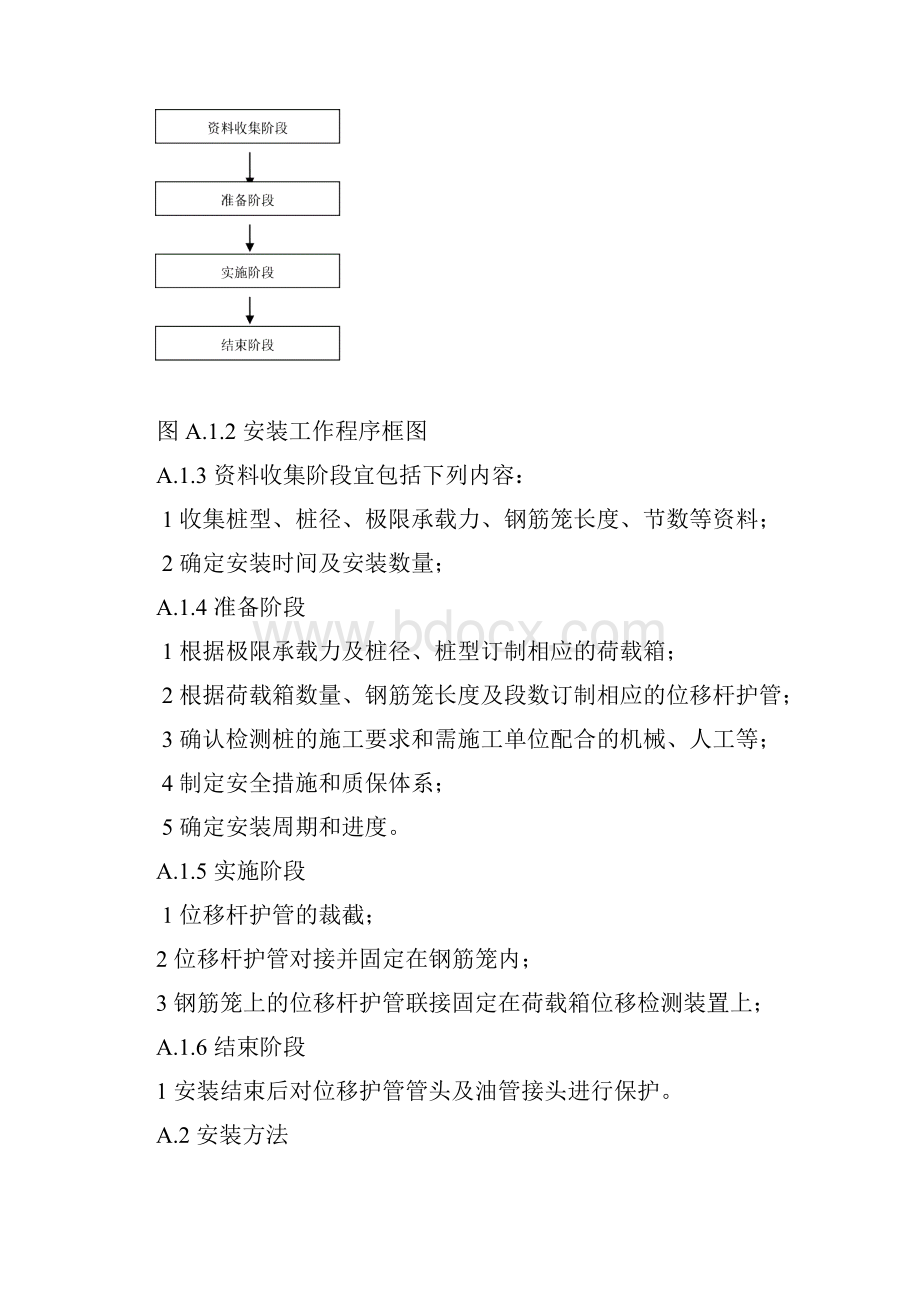 荷载箱及位移杆护管安装方法.docx_第2页