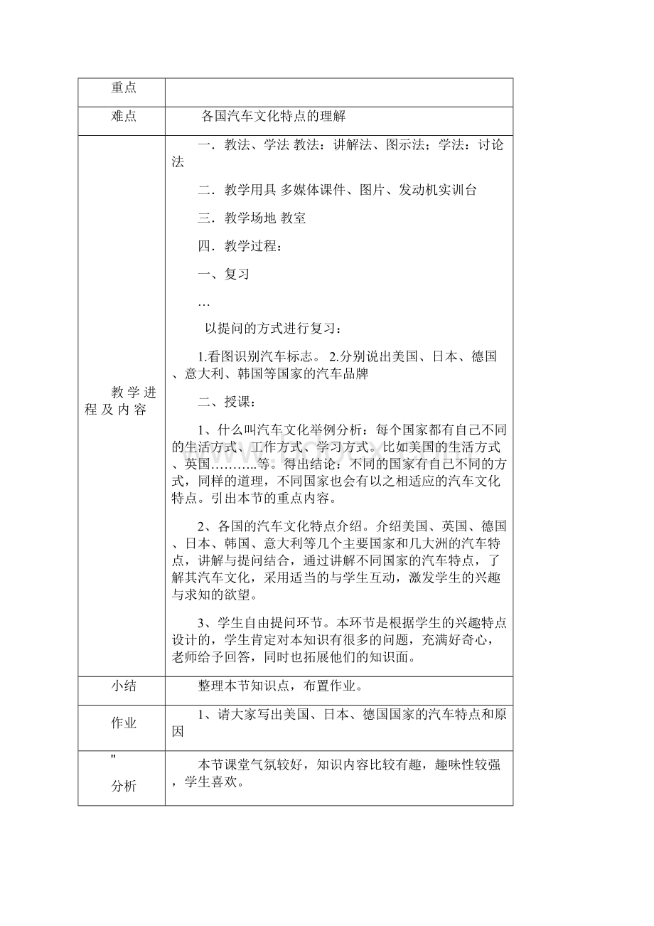 汽车文化教案.docx_第3页