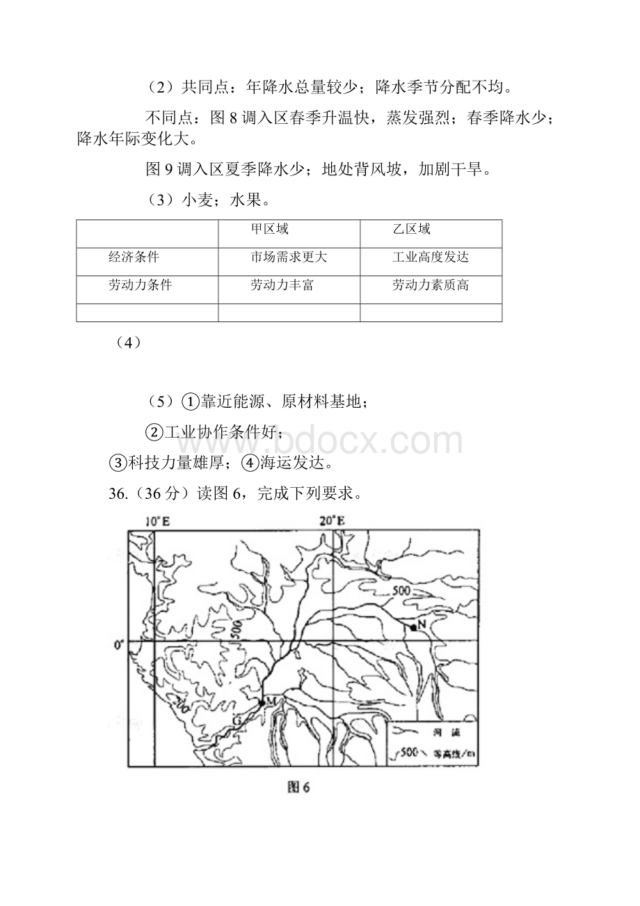 地理经典高考题目.docx_第2页