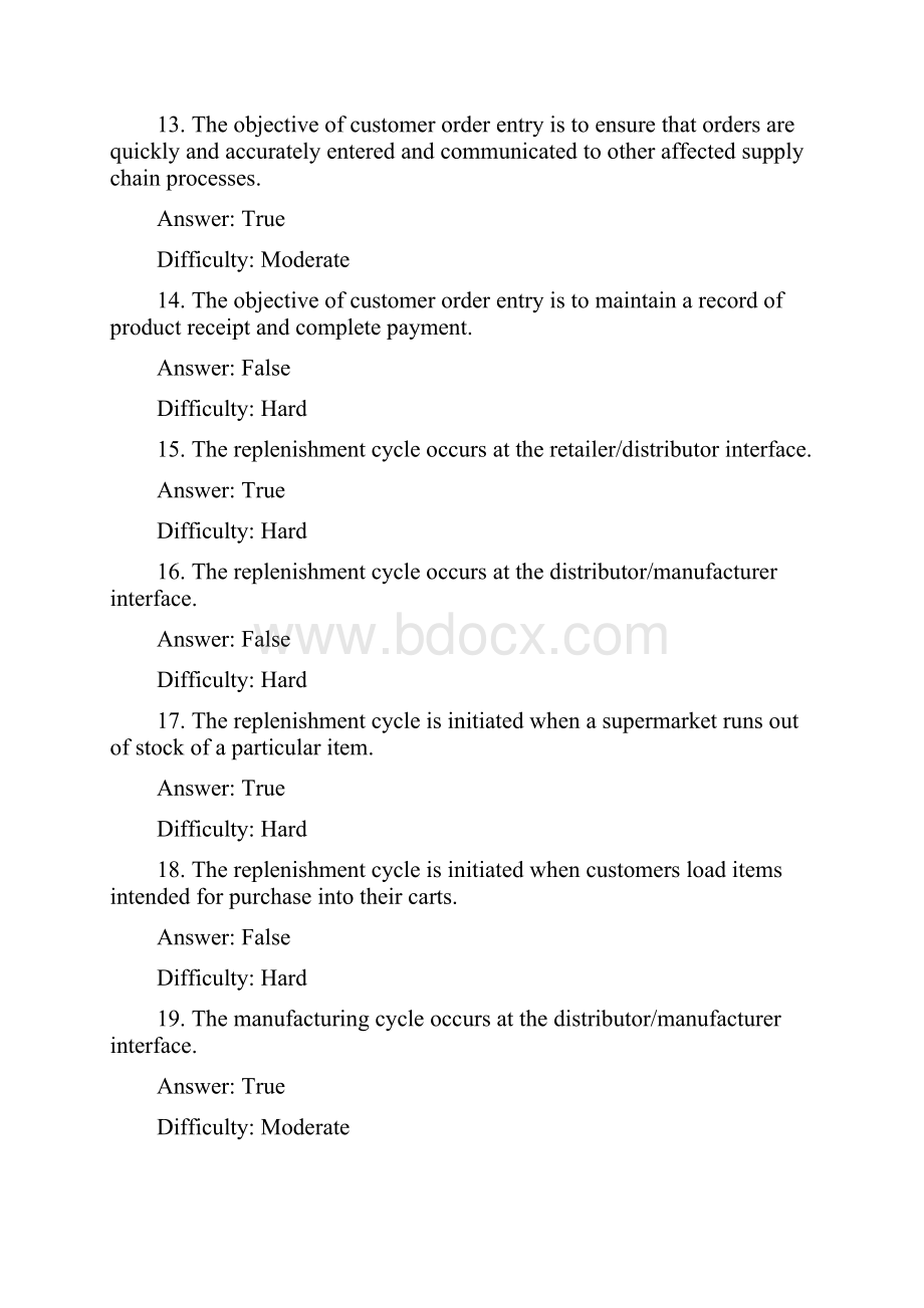 供应链管理 第三版 Unit1 习题与解答.docx_第3页