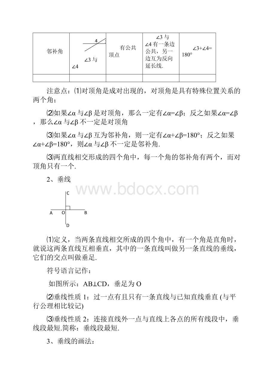 相交线与平行线最全知识点.docx_第3页