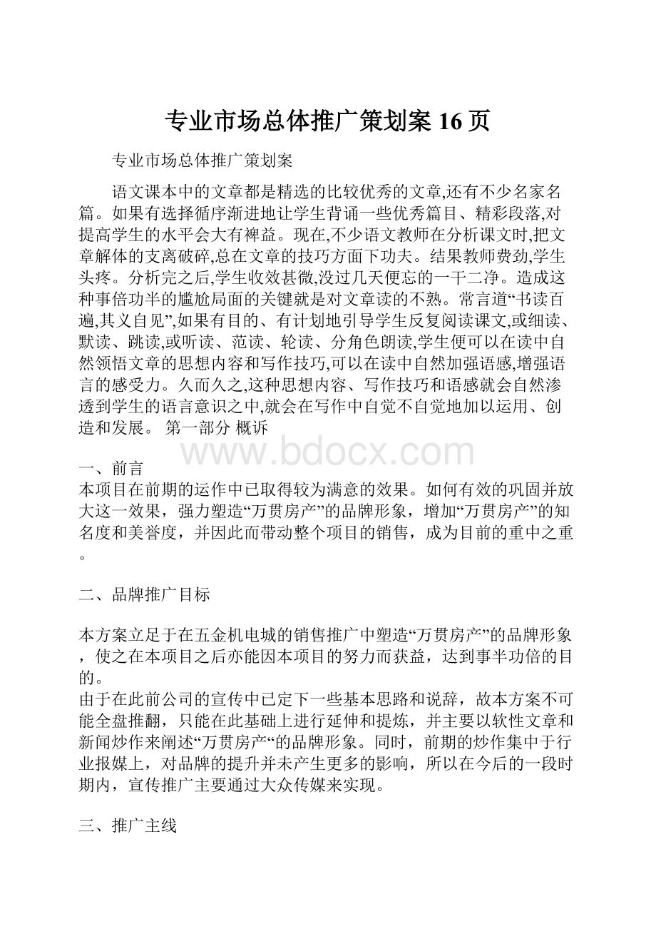 专业市场总体推广策划案16页.docx_第1页