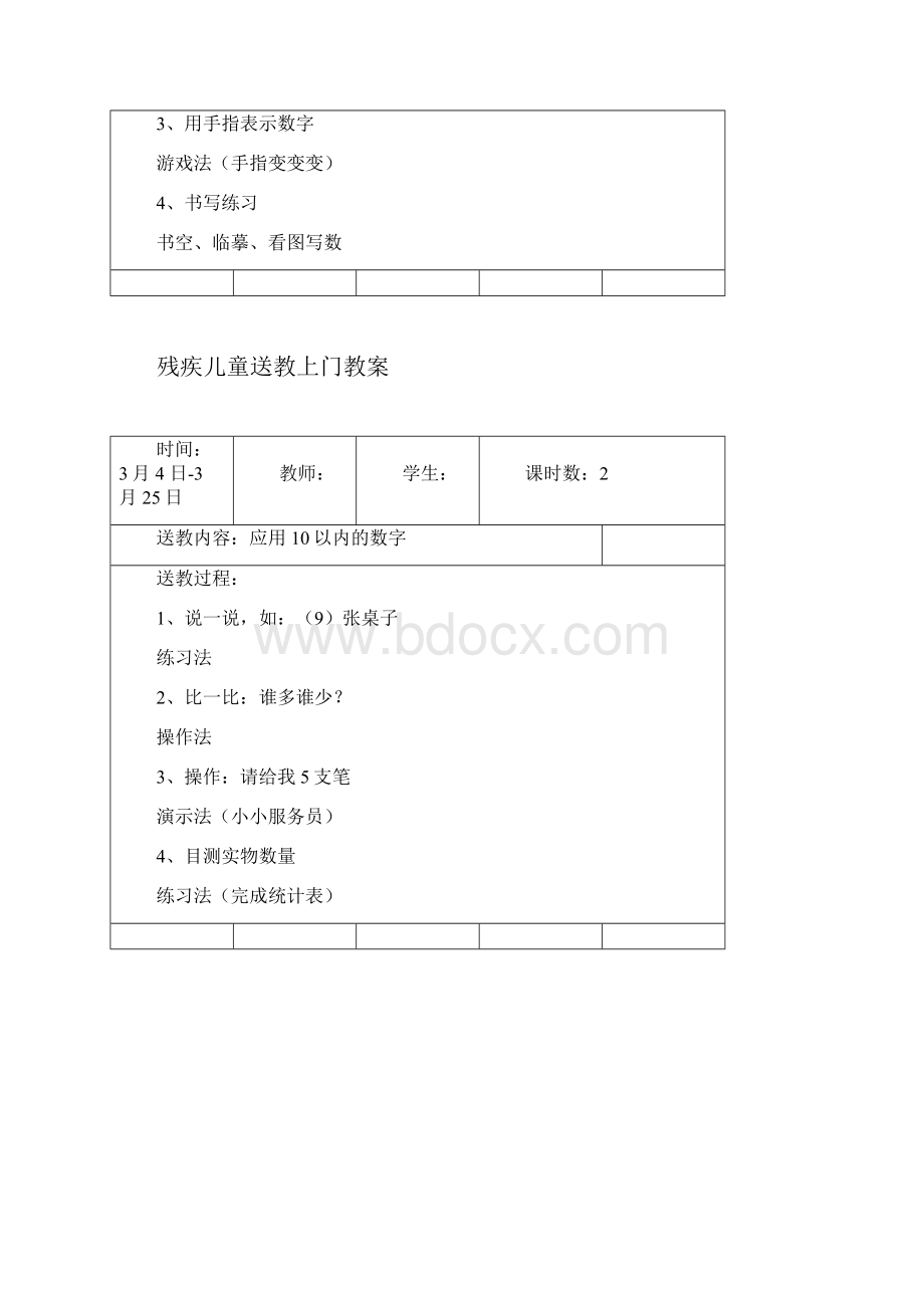 残疾儿童送教上门教案83688.docx_第3页