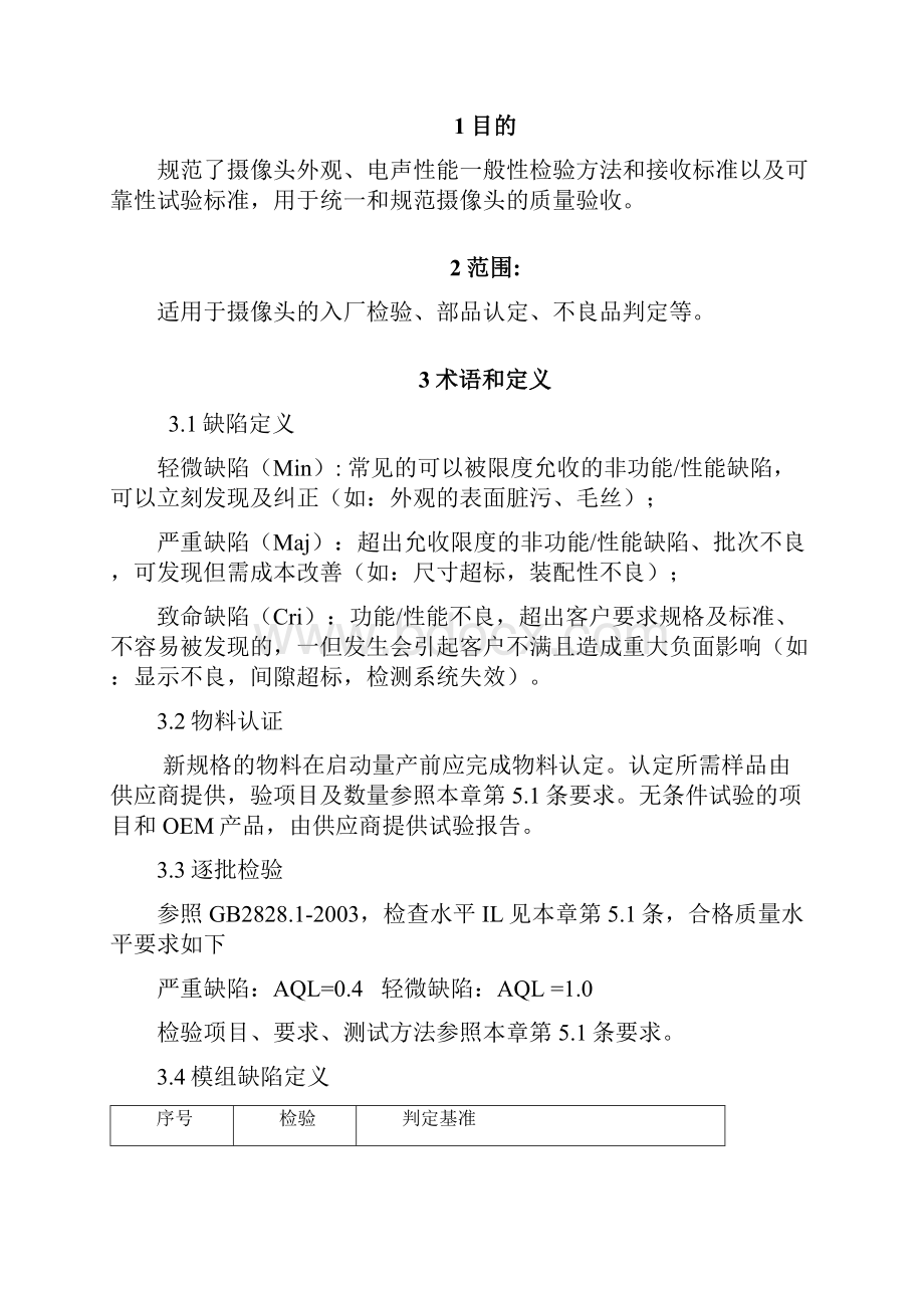 摄像头质量允收标准.docx_第2页