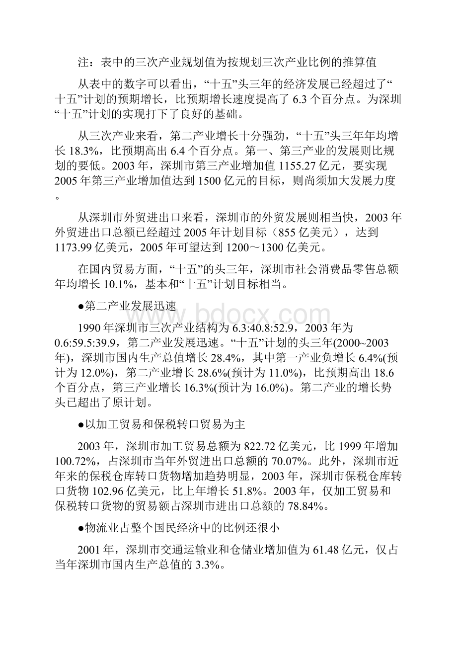 深圳市前海湾物流园区控制性详细规划.docx_第3页
