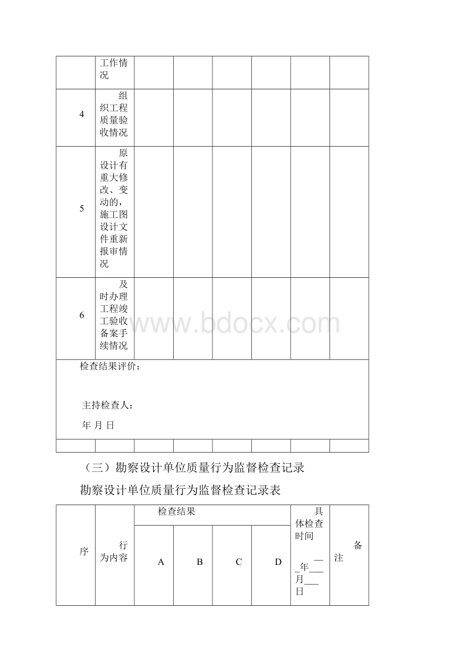 建设单位质量行为监督检查记录表.docx_第2页