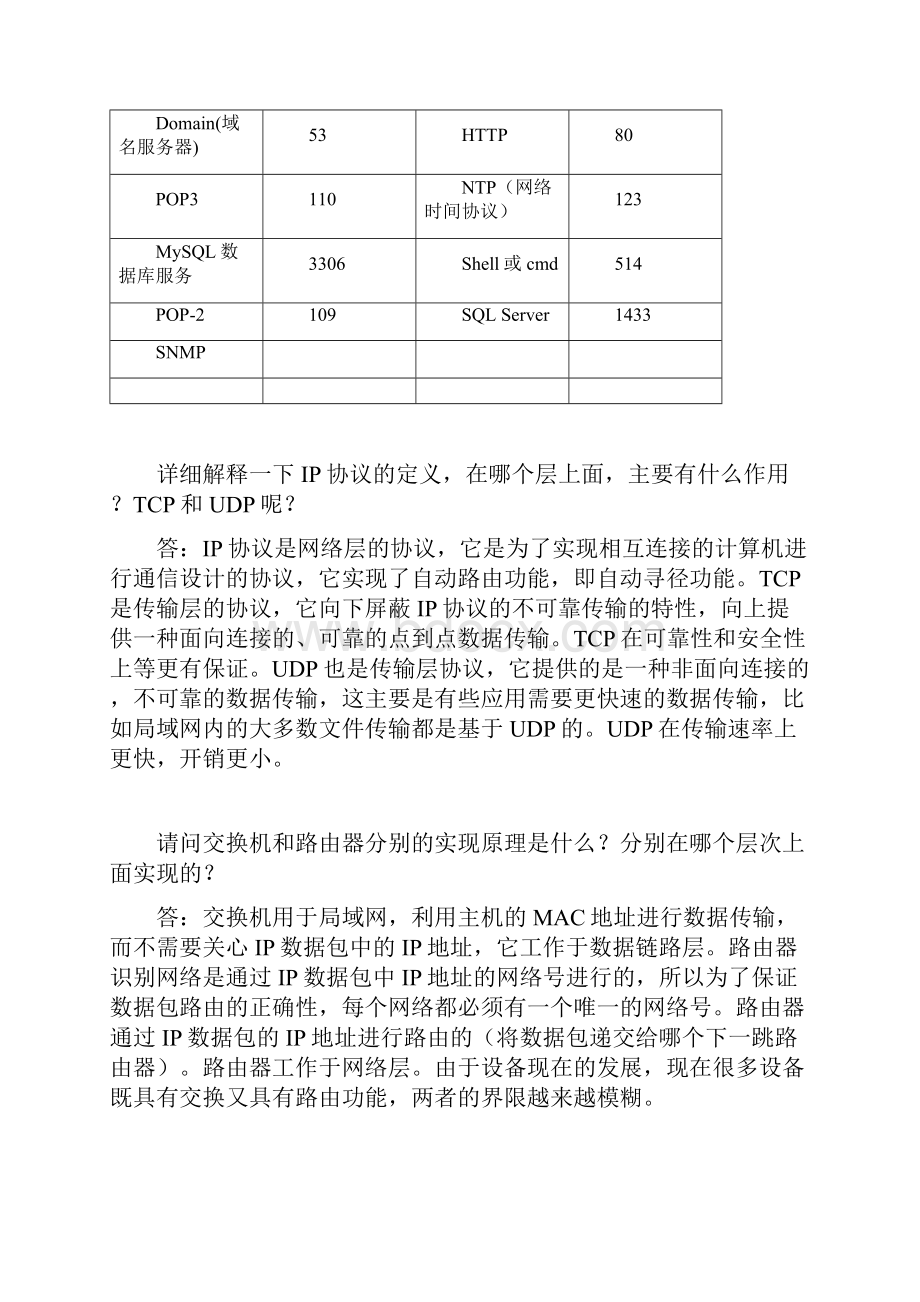 计算机网络操作系统智力面试题.docx_第3页