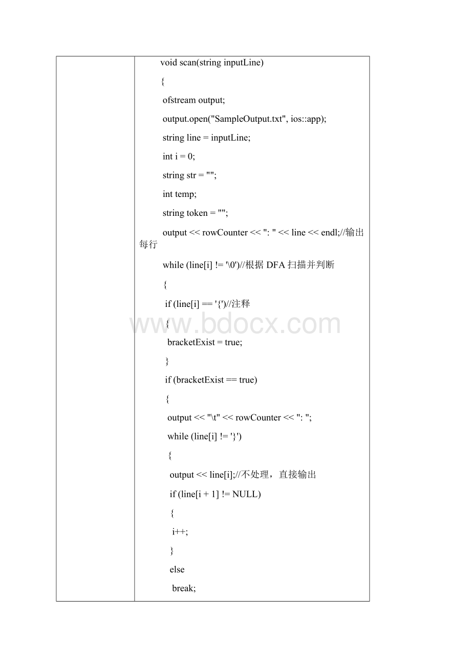 Tiny语言的词法分析器C版课程设计报告.docx_第3页