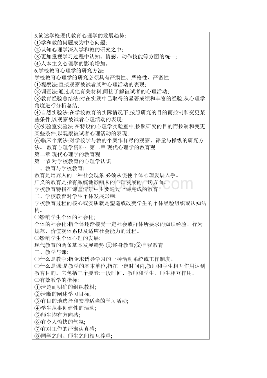 教育心理学复习内部资料.docx_第2页