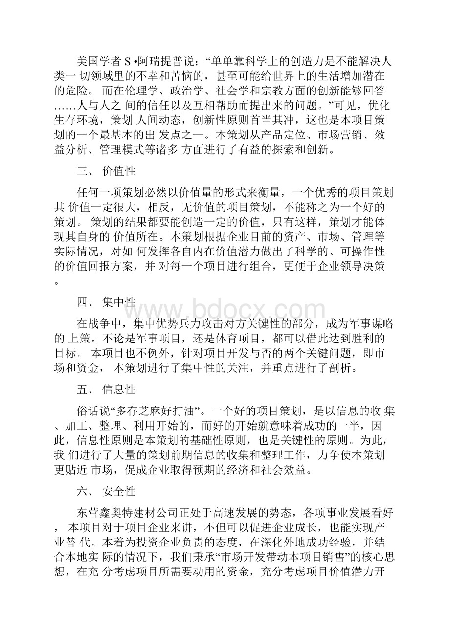 商业策划专业市场房地产项目策划精彩方案.docx_第2页