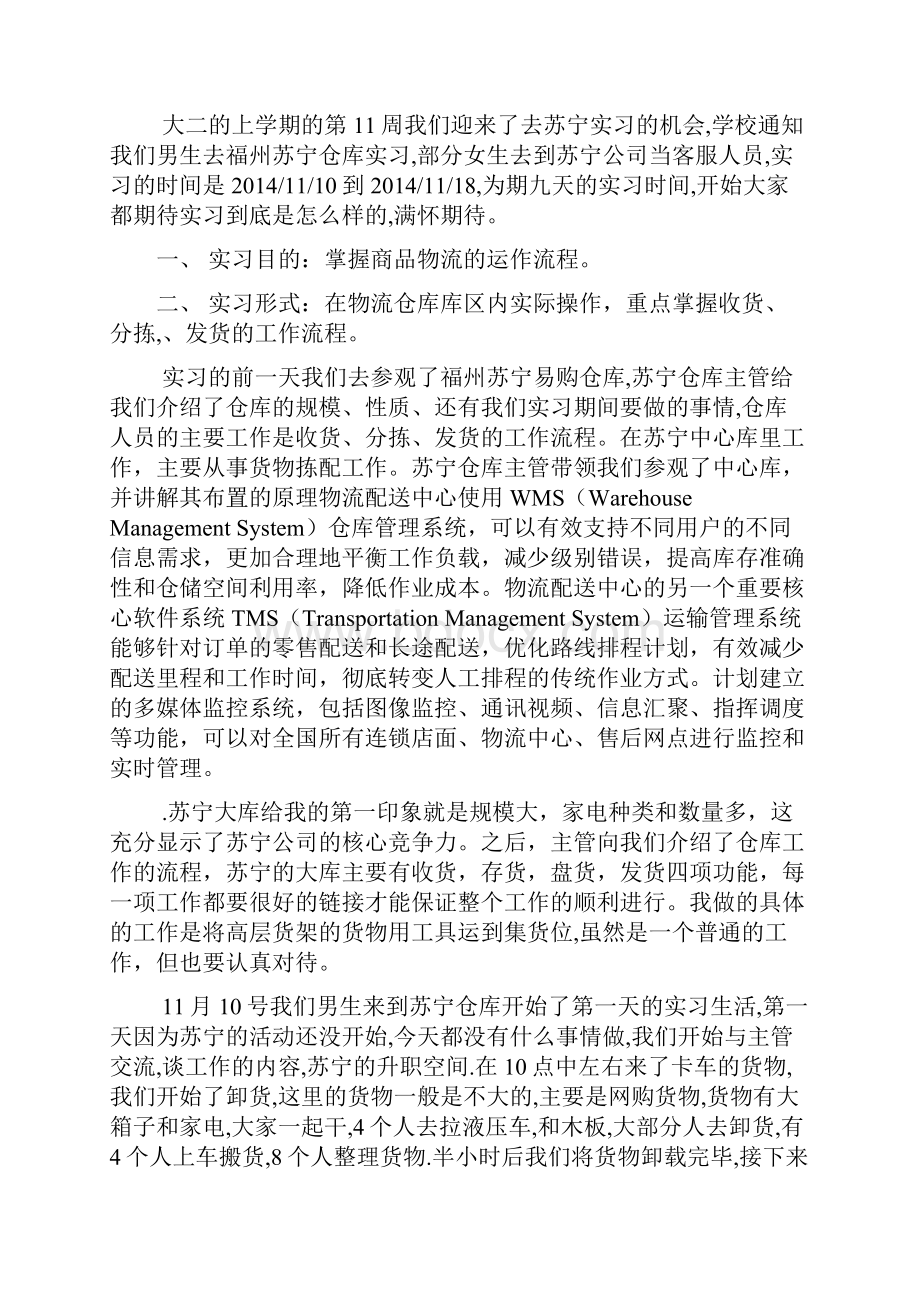 大学生苏宁实习报告范文标准版2篇.docx_第2页