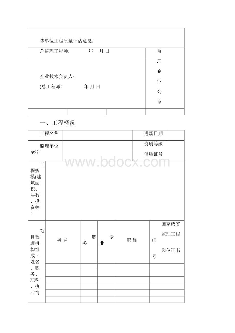 工程质量评估报告范本.docx_第2页