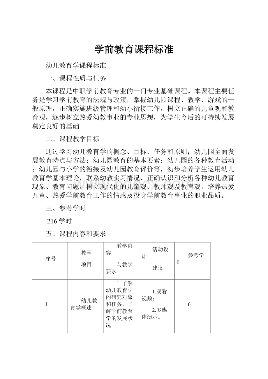 学前教育课程标准.docx_第1页