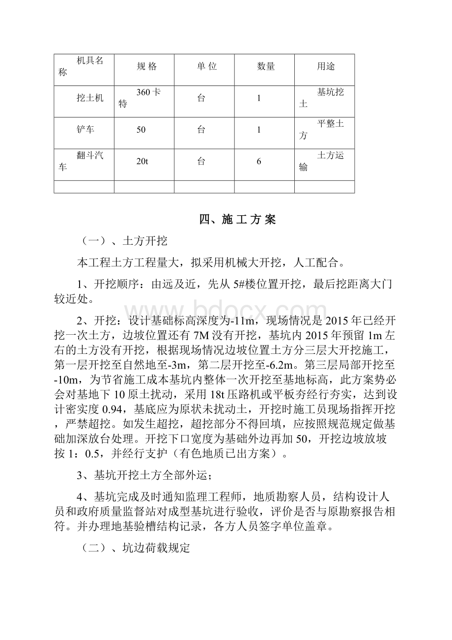 施工方案人防土方开挖及基坑支护施工方案.docx_第3页