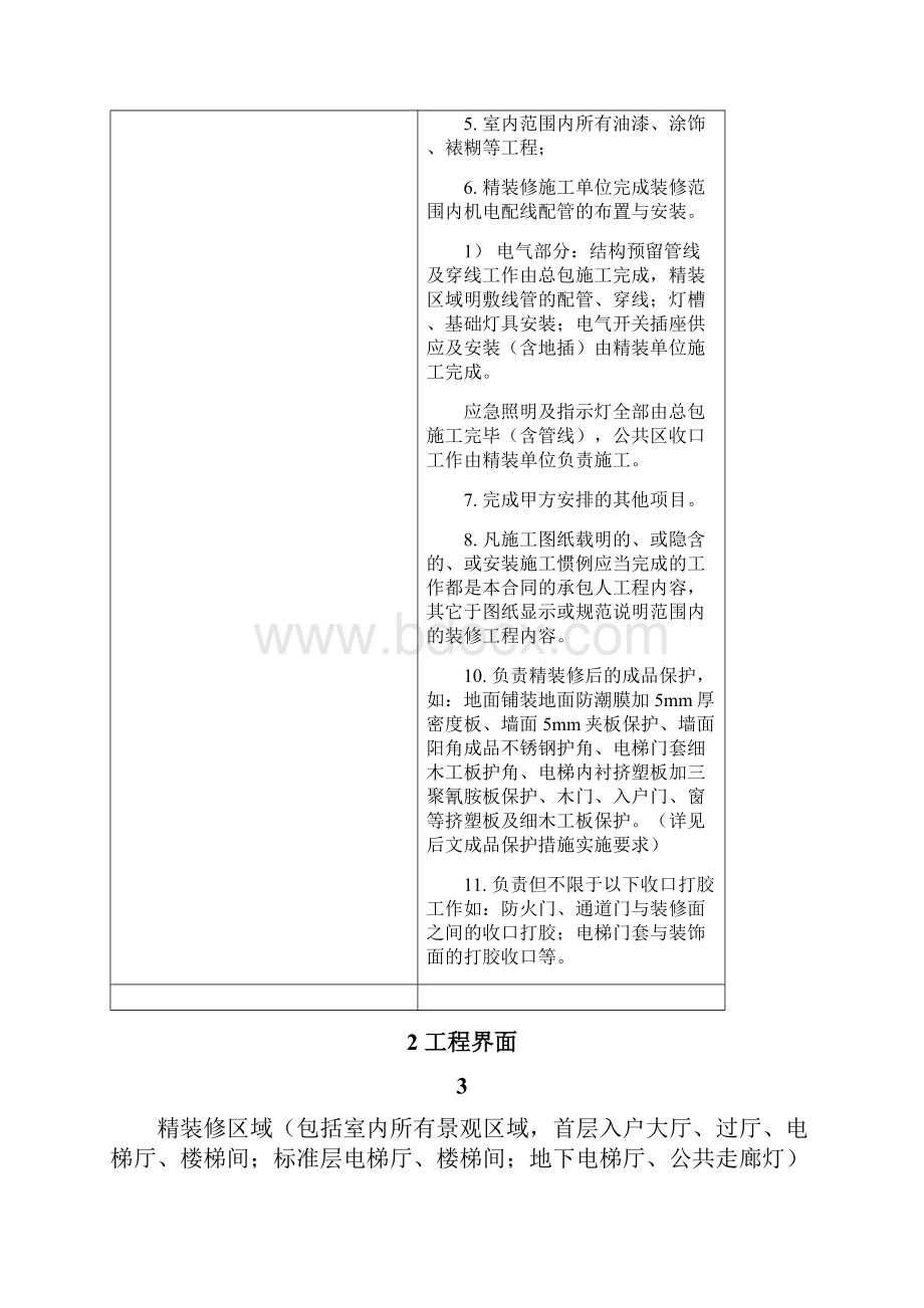 房地产公共区域精装修要求明细.docx_第3页